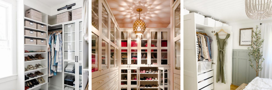 Small Closet Makeover - Domestically Blissful