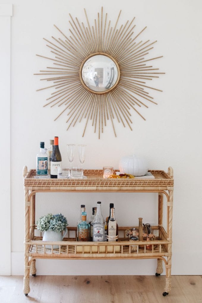 styling your bar cart