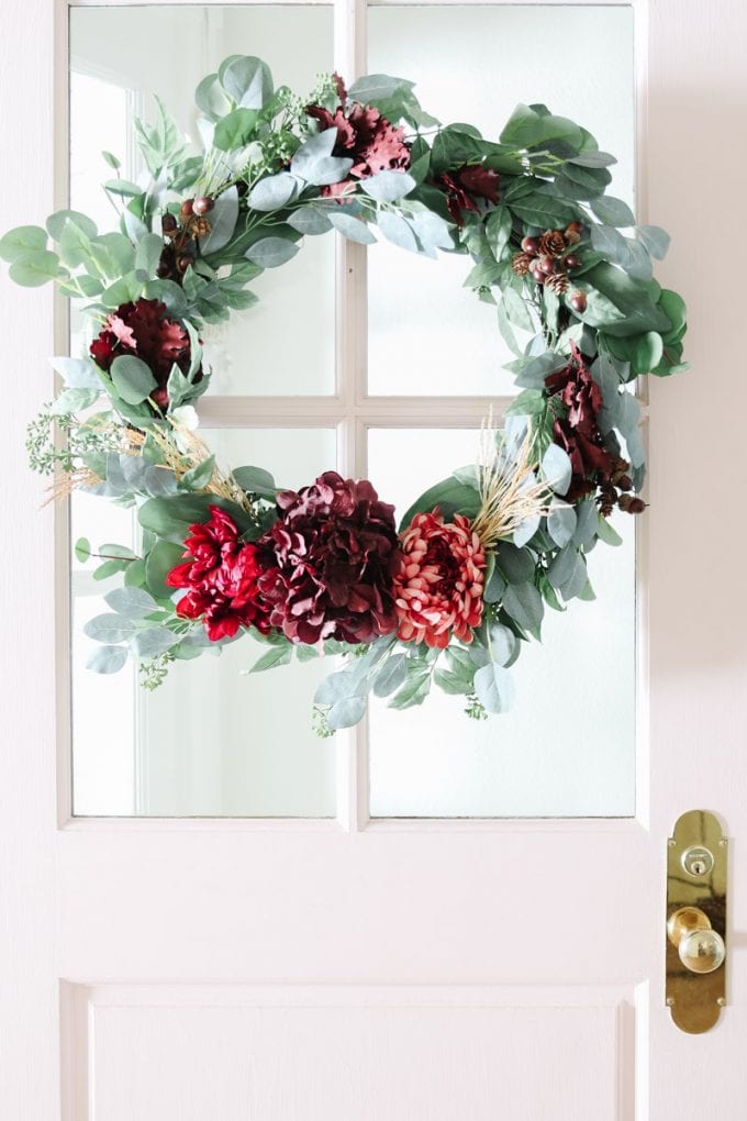 how to make a eucalyptus fall wreath