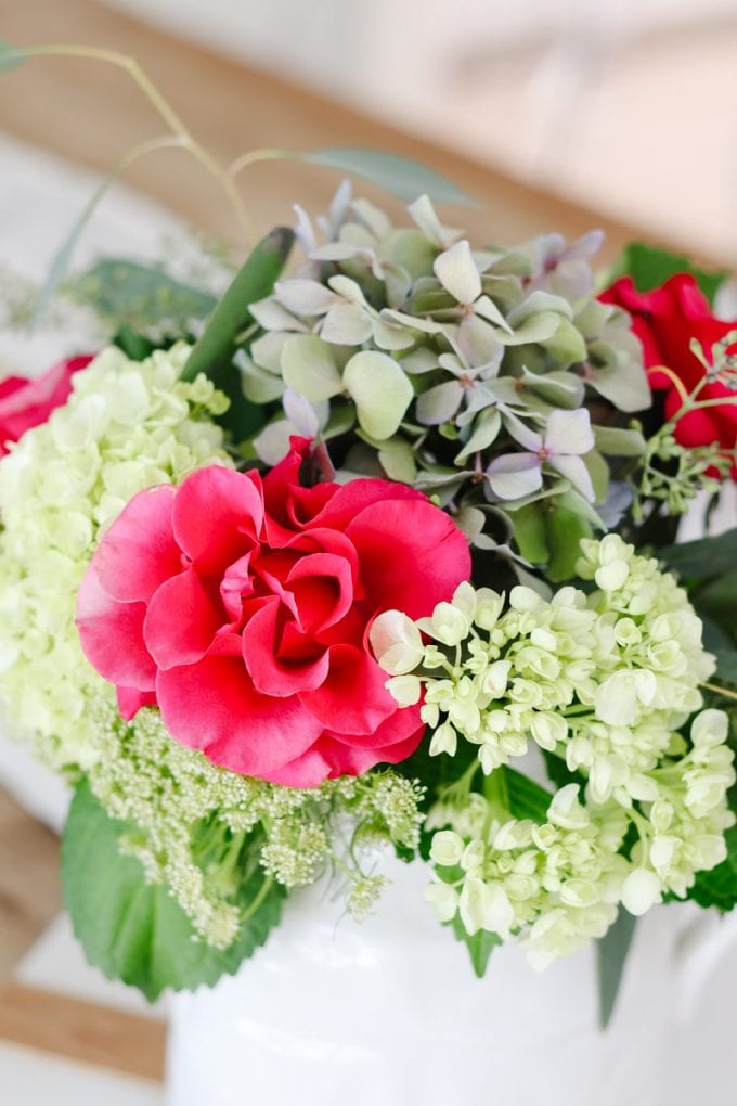 grocery store flower arrangement