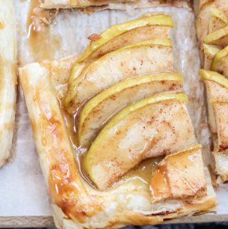 puff pastry apple tart recipe