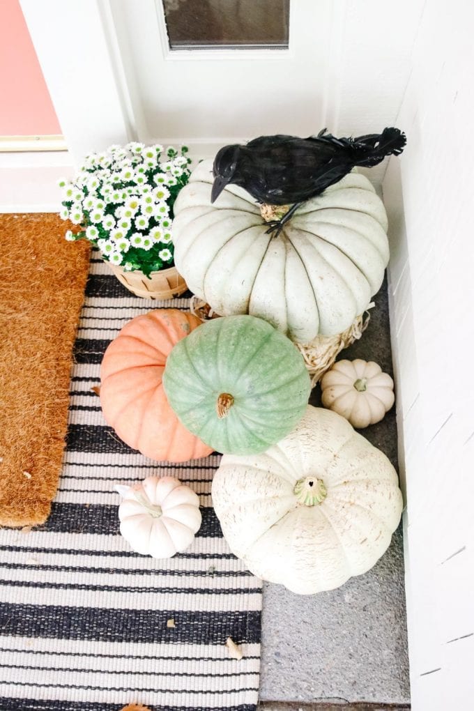 layered rugs for fall