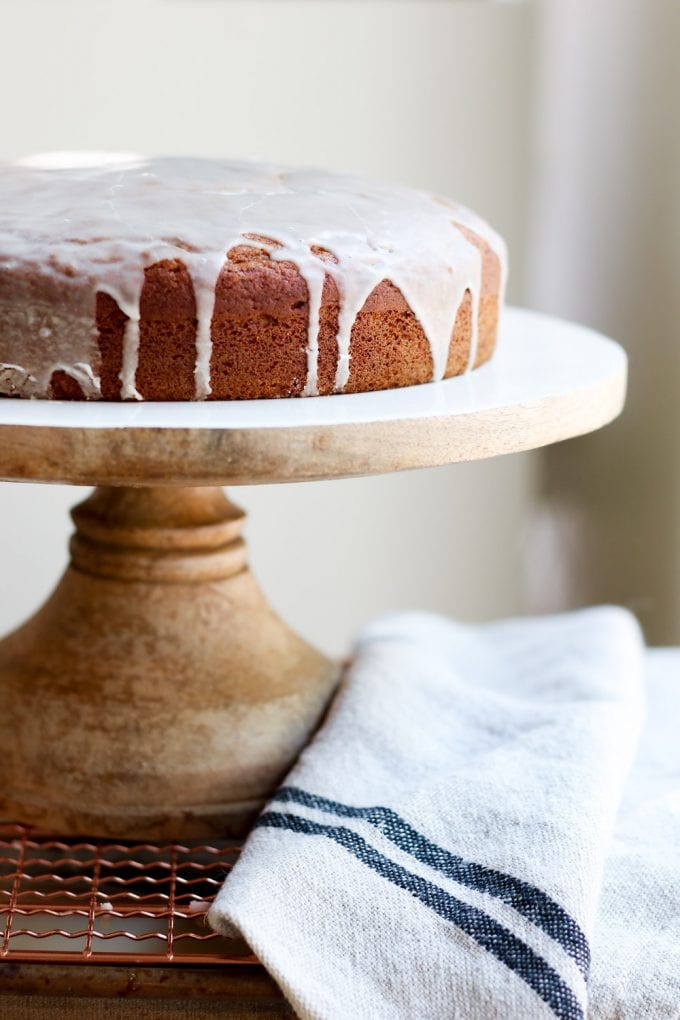 olive oil cake with pumpkin