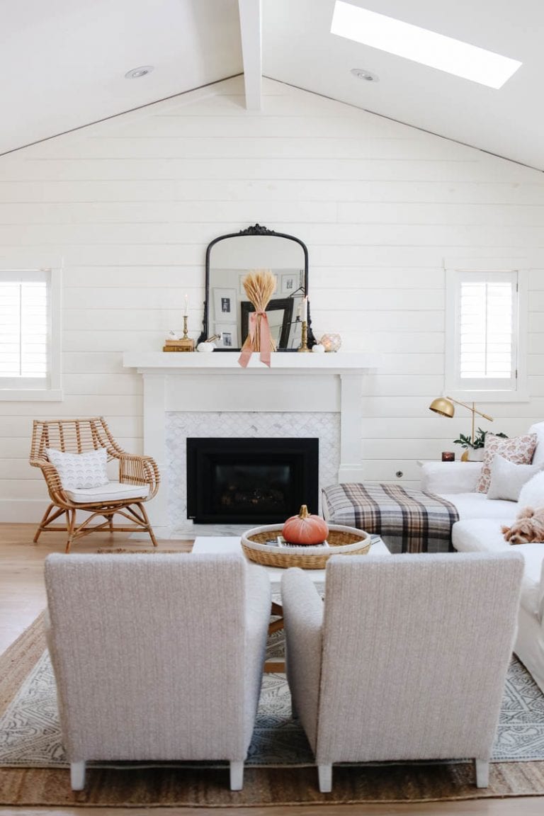 Fall Home Tour 2020: Cozy Inspired Living - Modern Glam