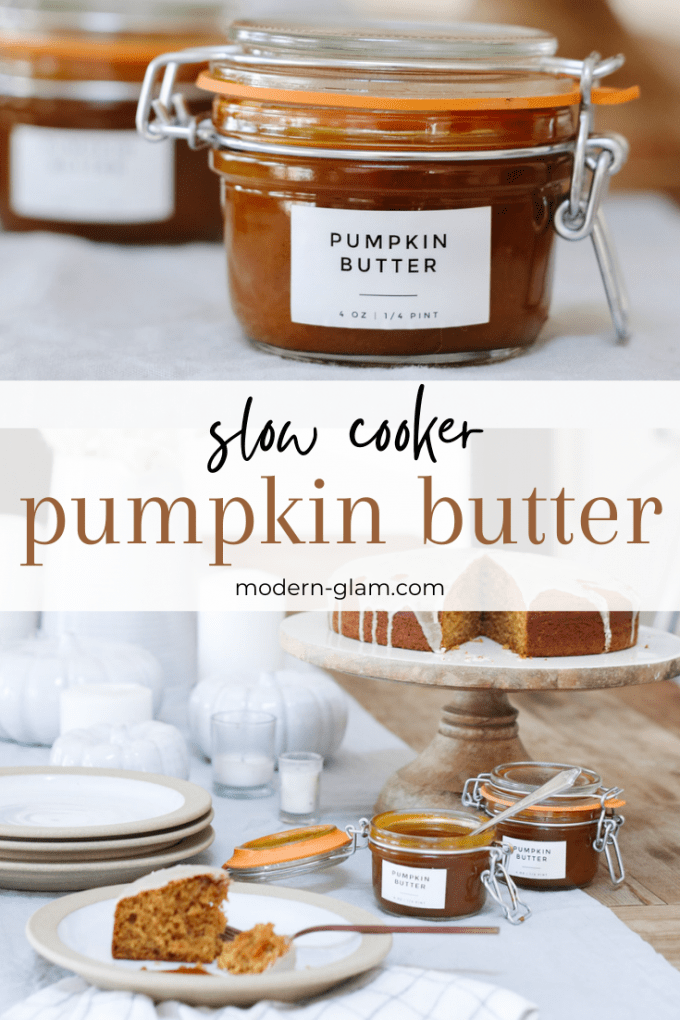 pumpkin butter made in the crockpot