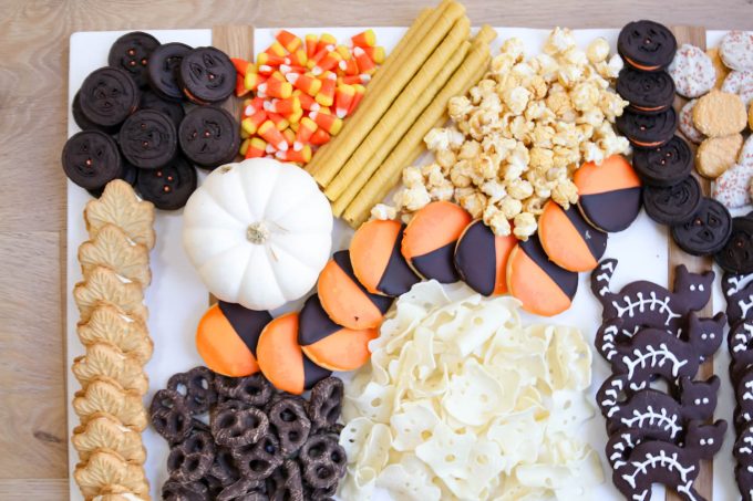 halloween snack board