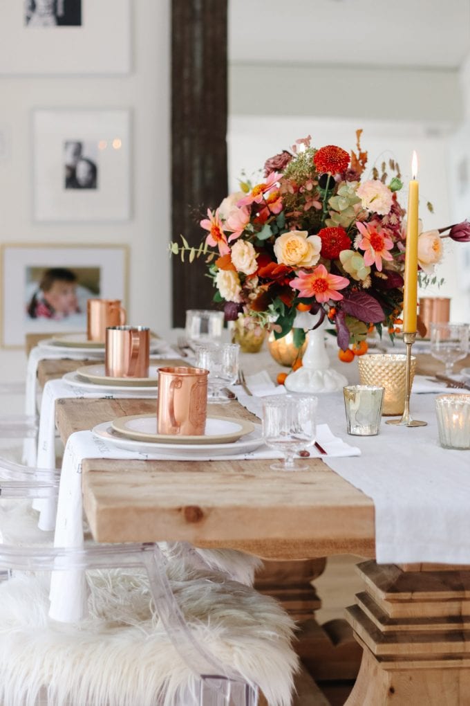 thanksgiving table setting ideas