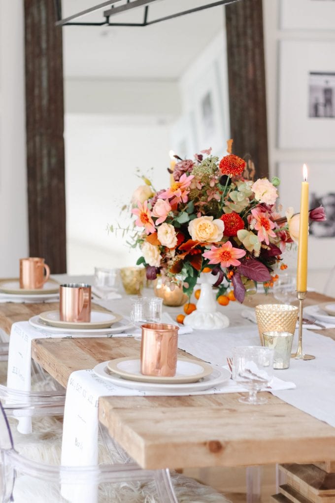 simple thanksgiving table ideas