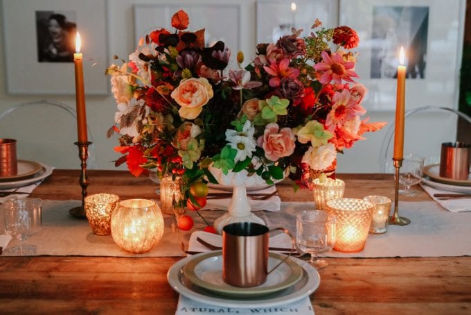 thanksgiving table setting