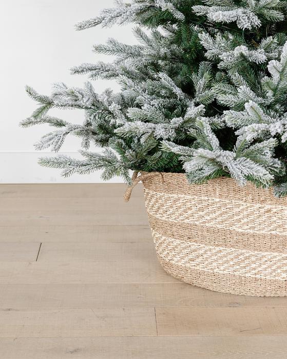 Tree Basket For Christmas