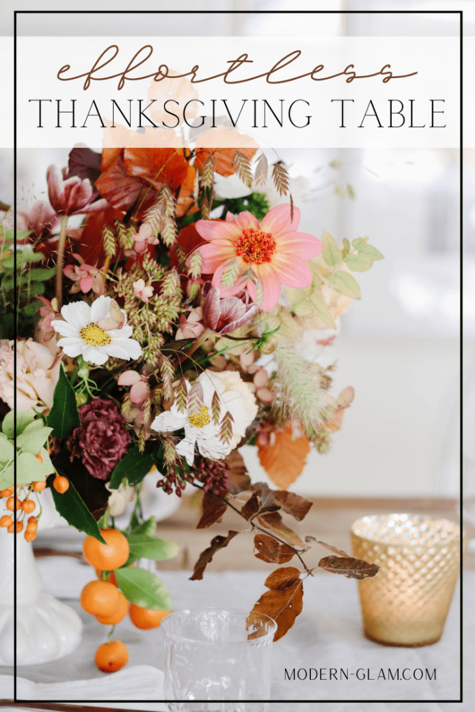 effortless thanksgiving table idea