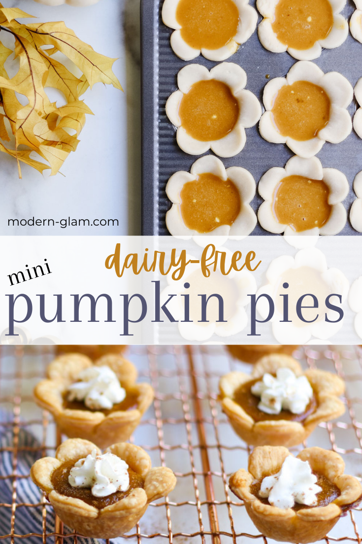 coconut milk pumpkin pie recipe via @modernglamhome