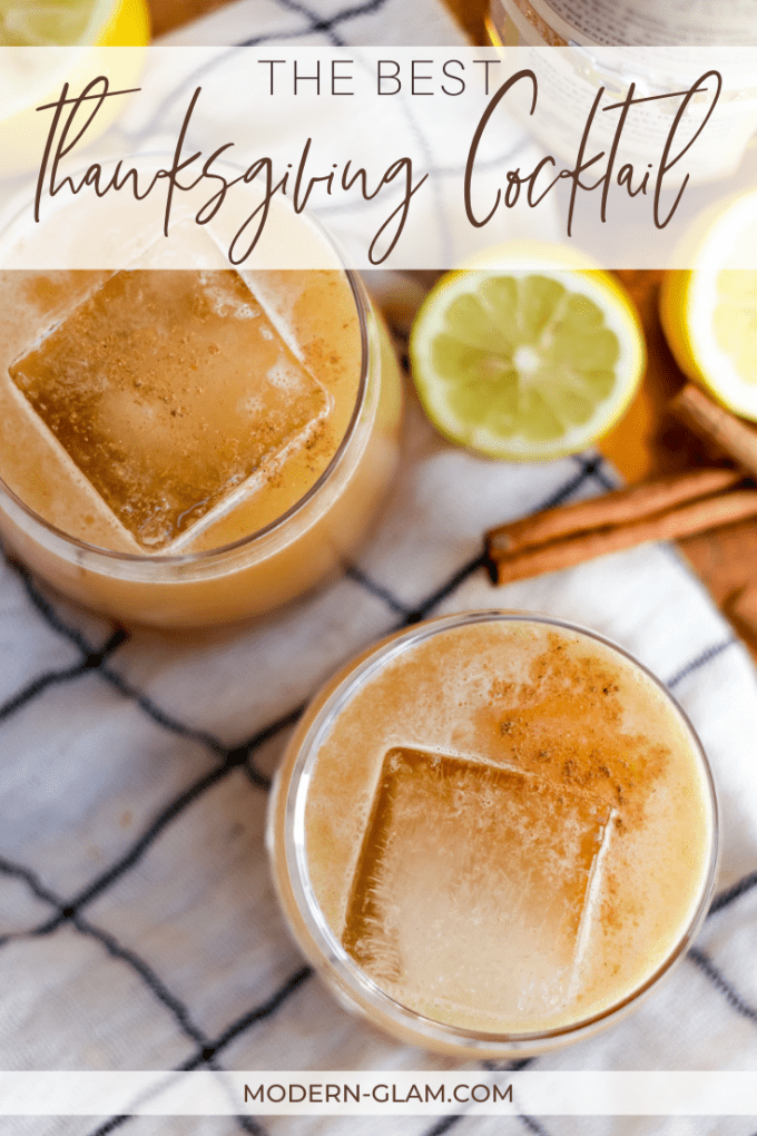 easy thanksgiving cocktail recipe