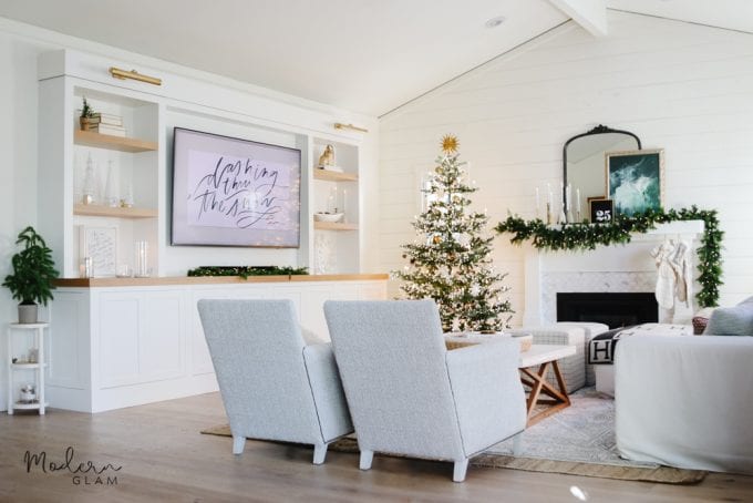 cozy minimalist christmas home tour