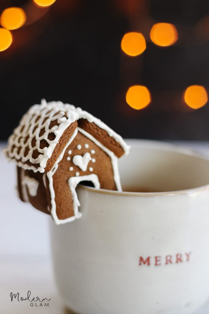 Gingerbread Mug Toppers