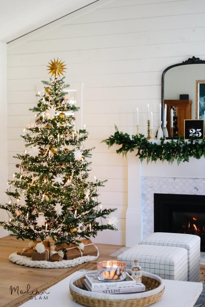 scandinavian christmas tree