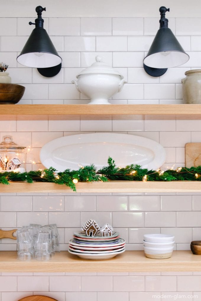 cozy christmas kitchen