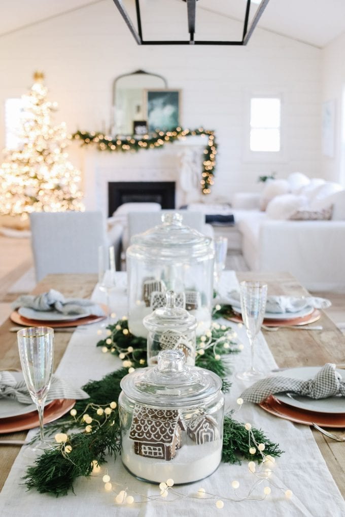 gingerbread Christmas table