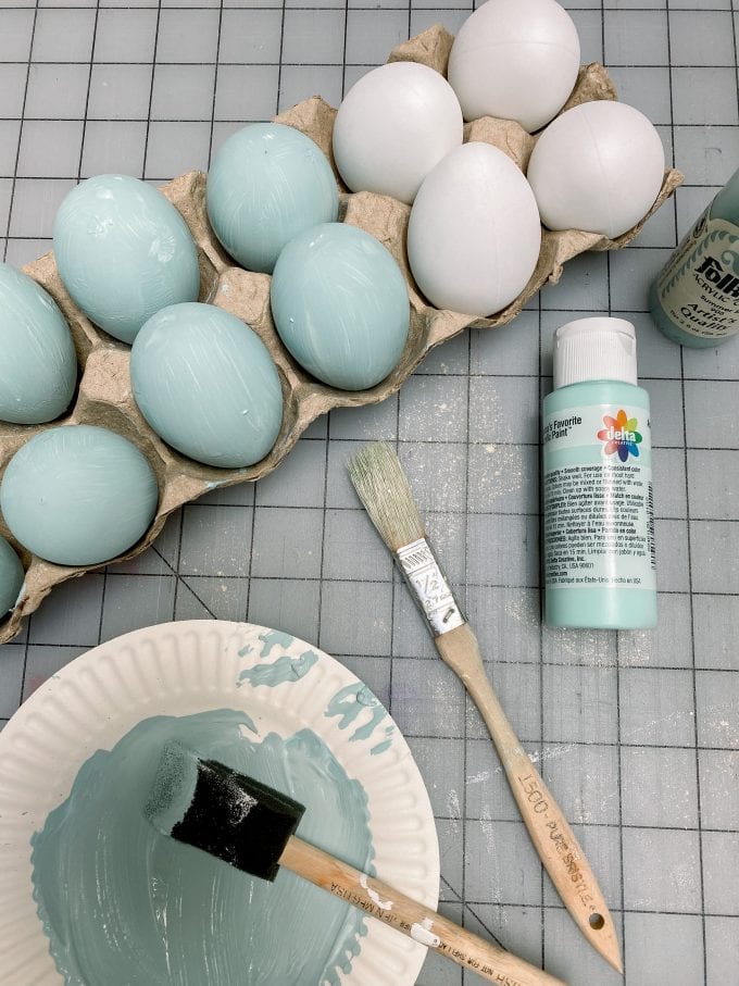 how to paint easter eggs