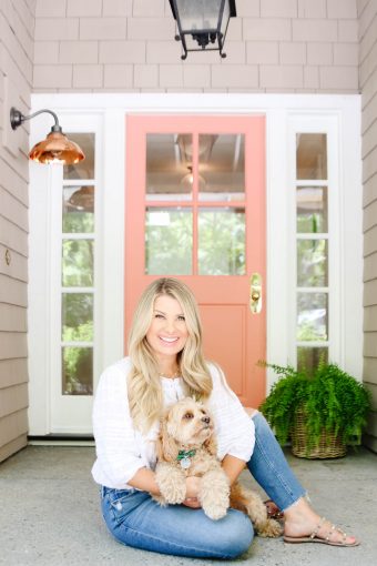 the best pink front door colors