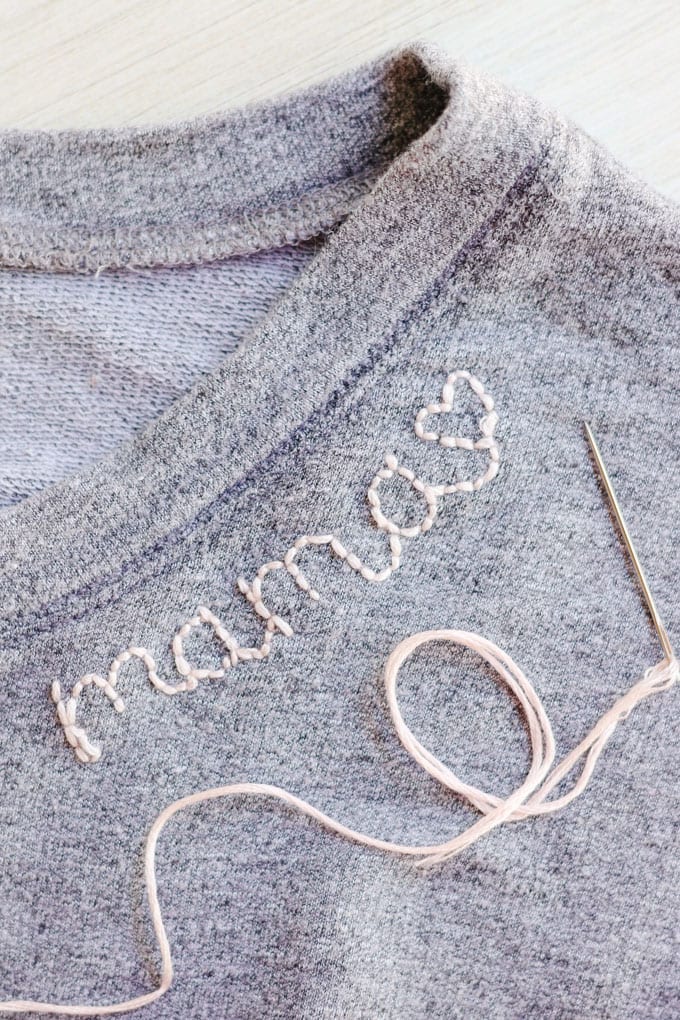 How to Embroider Name on Sweater - Embroidery Machine World