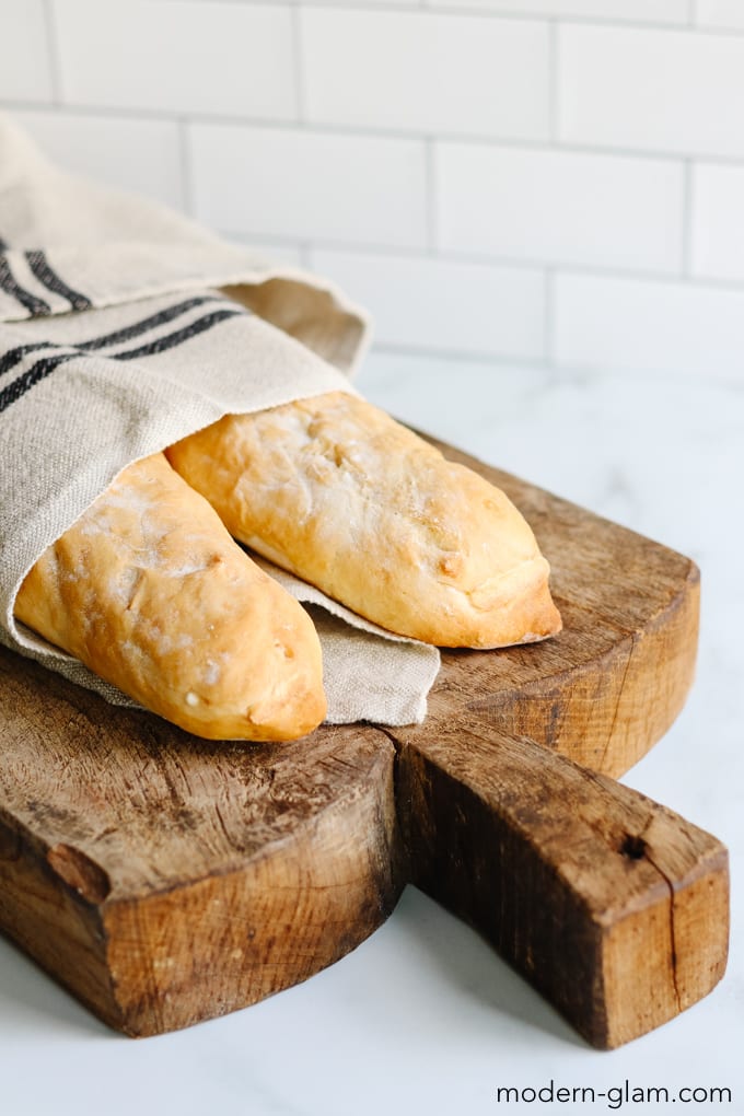 Homemade Mini Baguettes