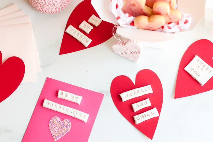 homemade valentine's day card idea