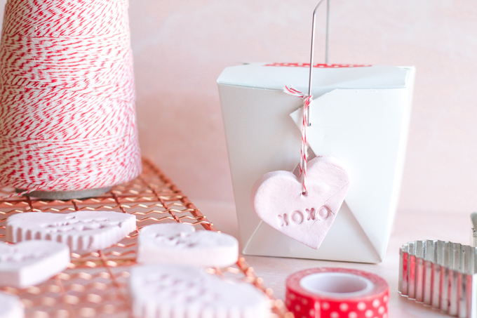 DIY air dry clay tags