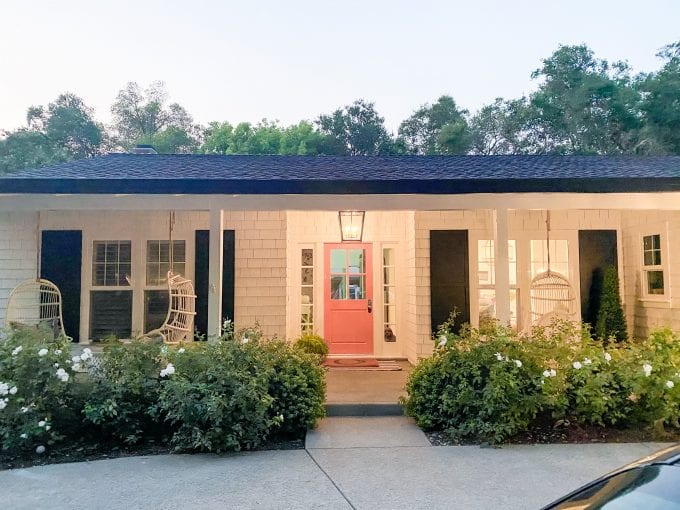 best pink front doors