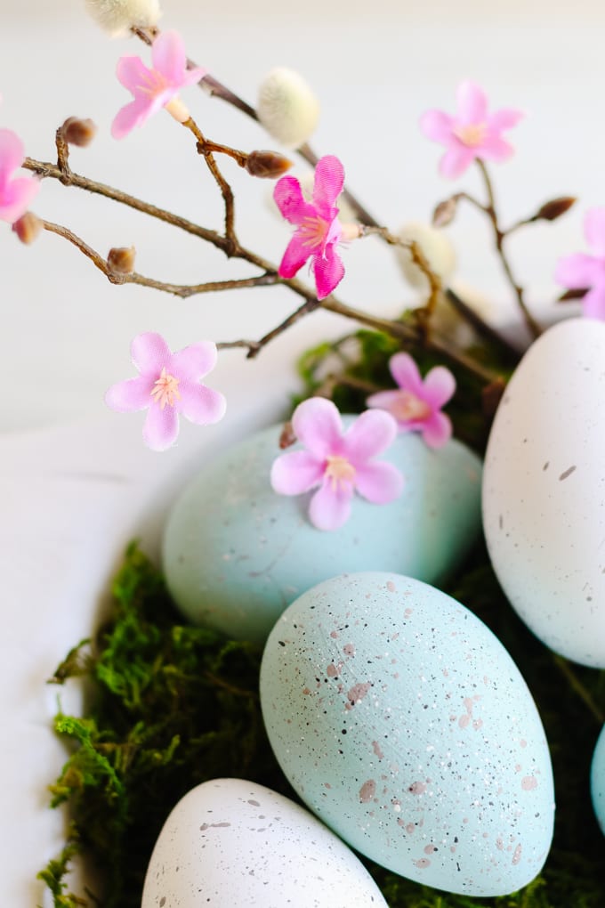 diy painted easter eggs