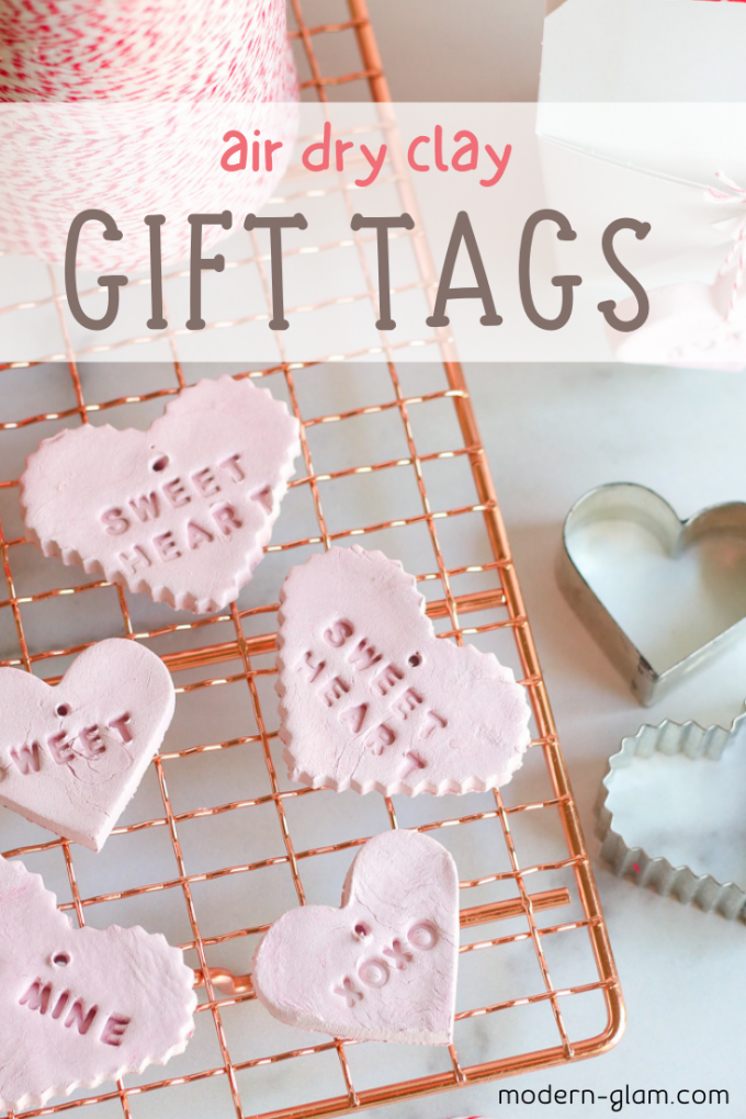 Air Dry Clay Botanical Tags - DIY Beautify - Creating Beauty at Home