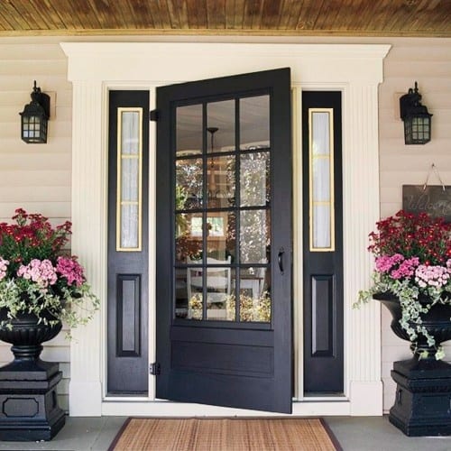 The Best Front Door Paint Colors Modern Glam Interiors - Benjamin Moore Outdoor Door Paint Colors