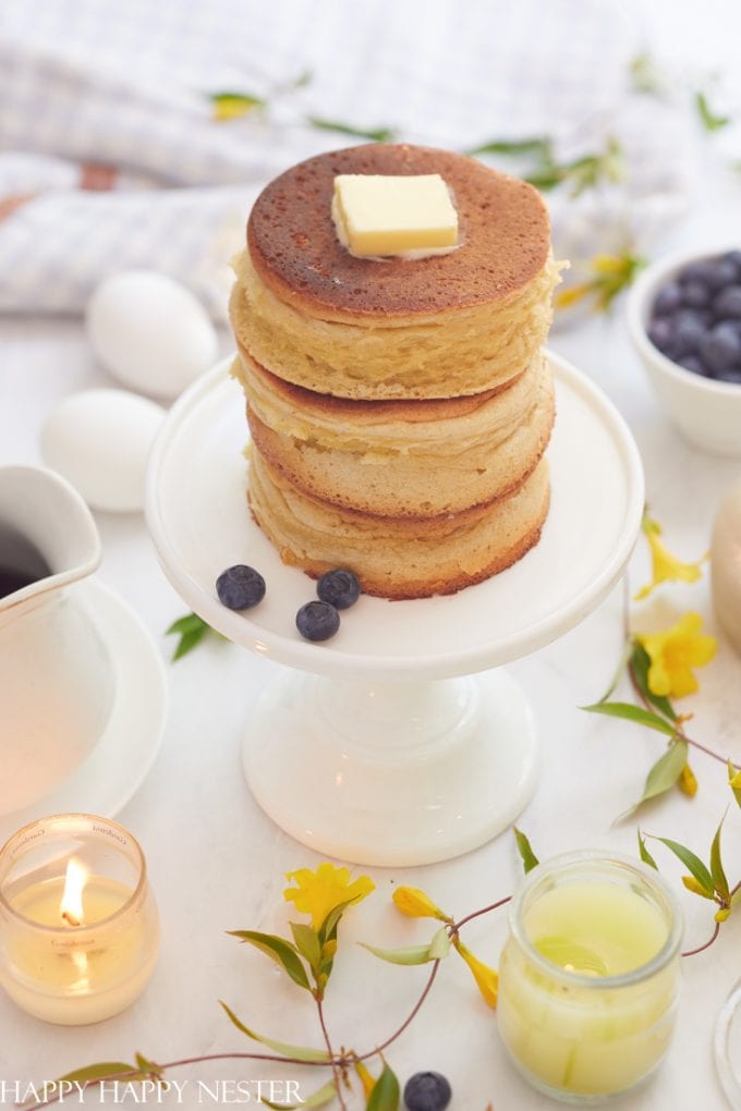 fluffy japanese souffle pancakes