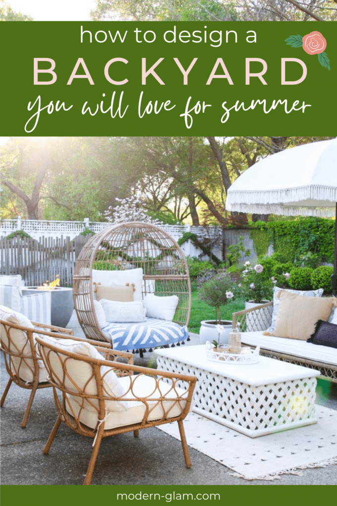 how to design a backyard your will love