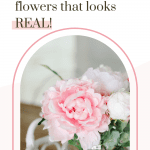 how to make a bouquet with fake flowers