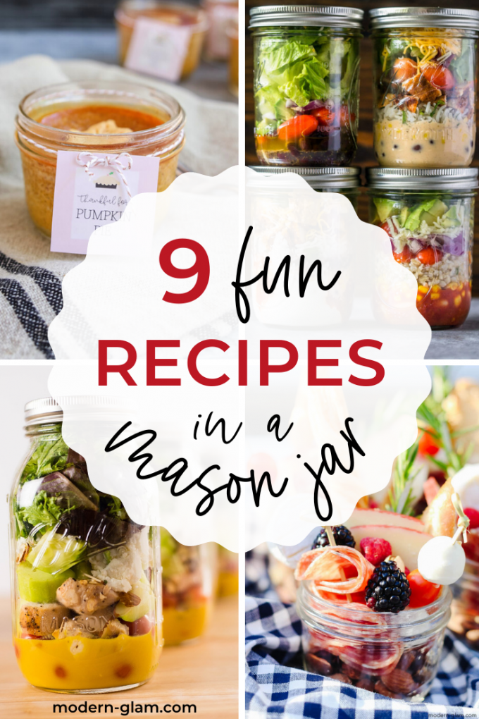 mason jar recipe ideas