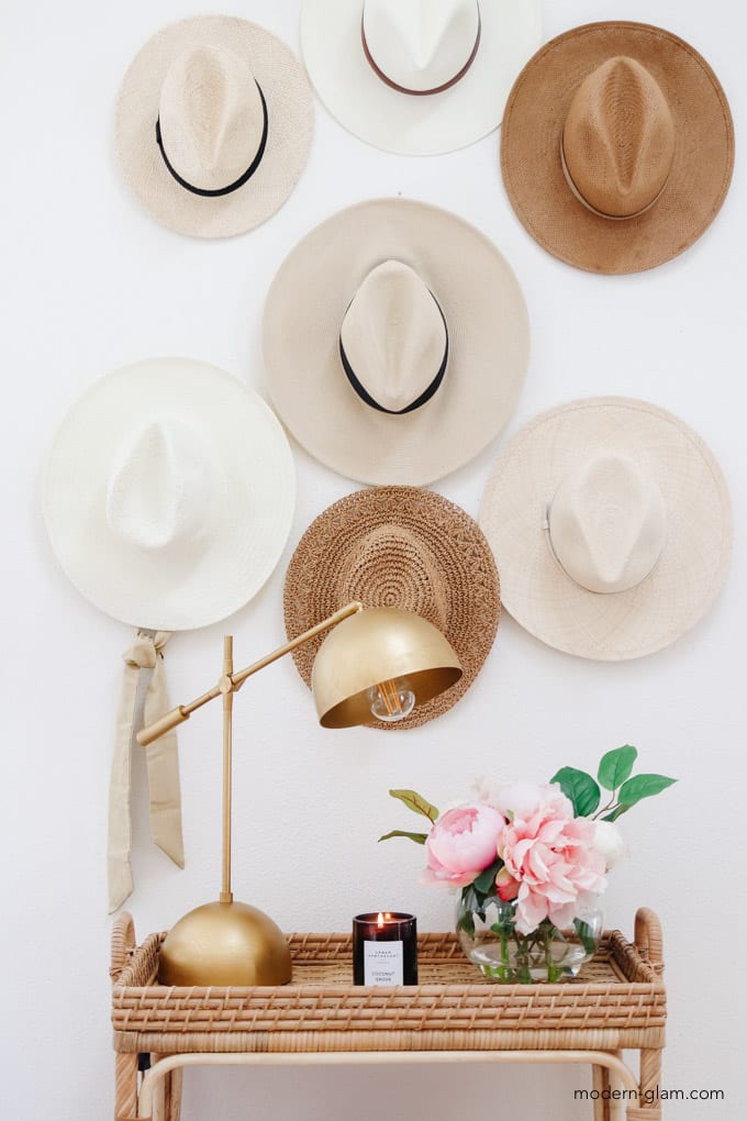 bar cart styling without alcohol