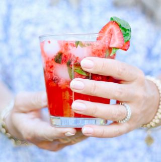 strawberry basil cocktail recipe