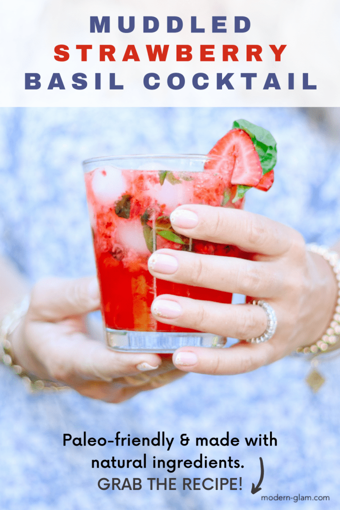 muddled strawberry vodka cocktail recipe