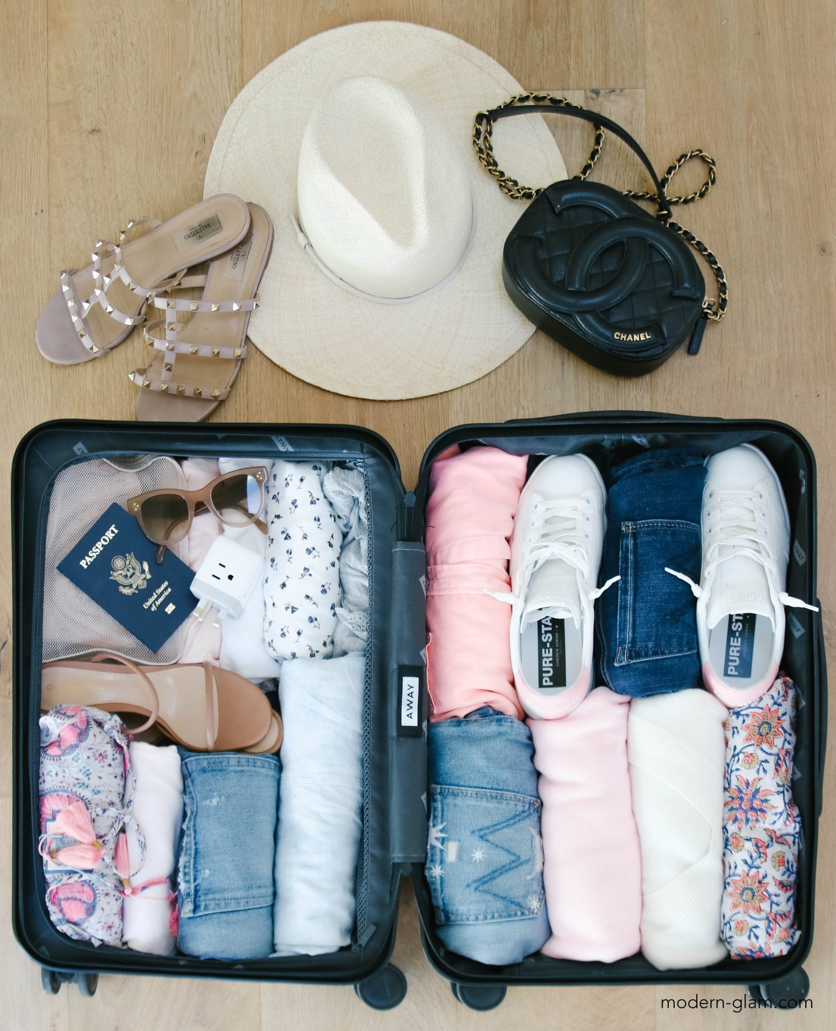 How To Pack Your Carryon Bag for a Week Modern Glam