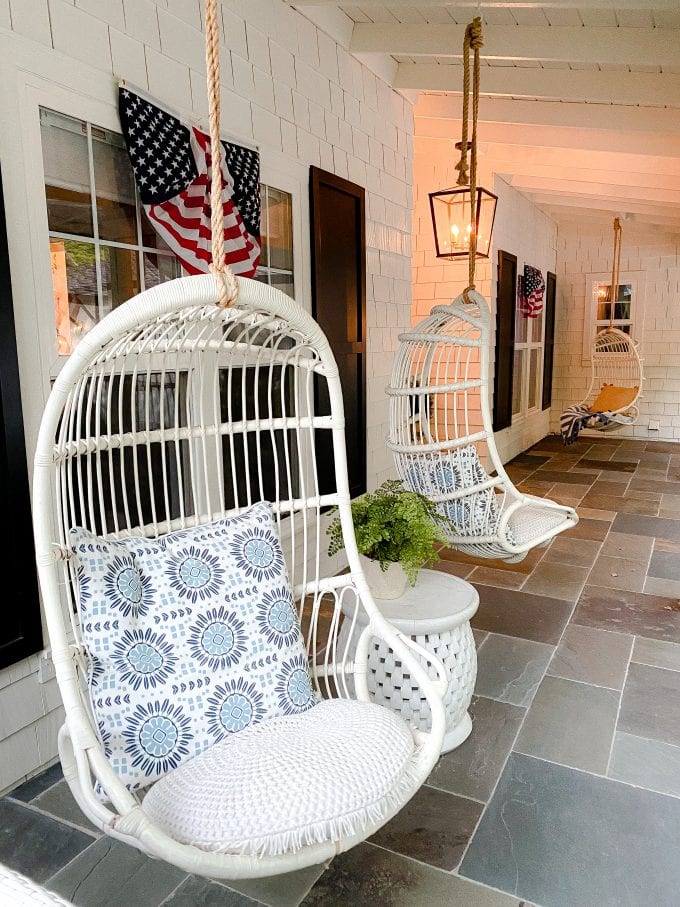 how to hang serena and lily hanging chair