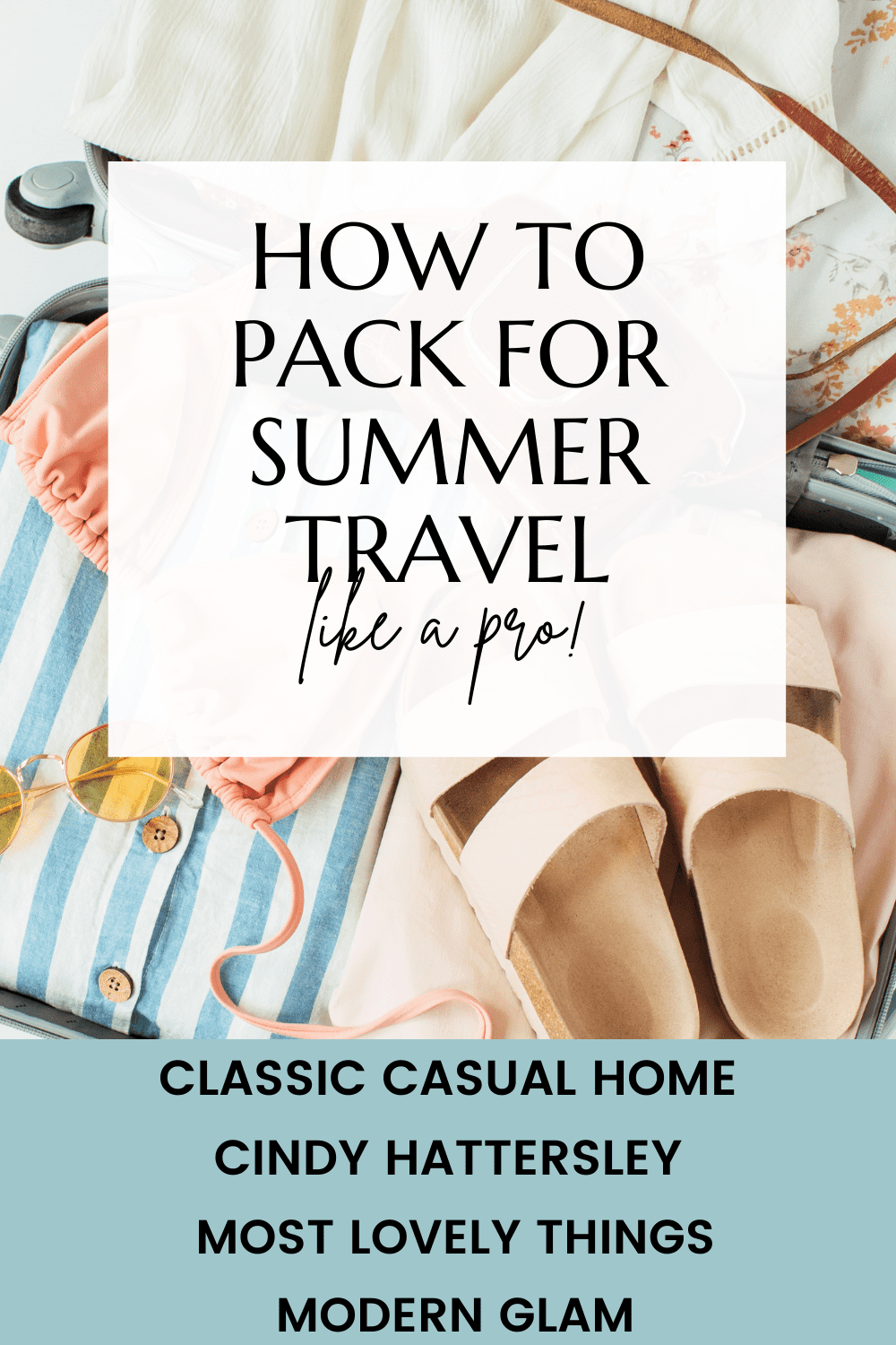How To Pack Your Carryon Bag for a Week Modern Glam