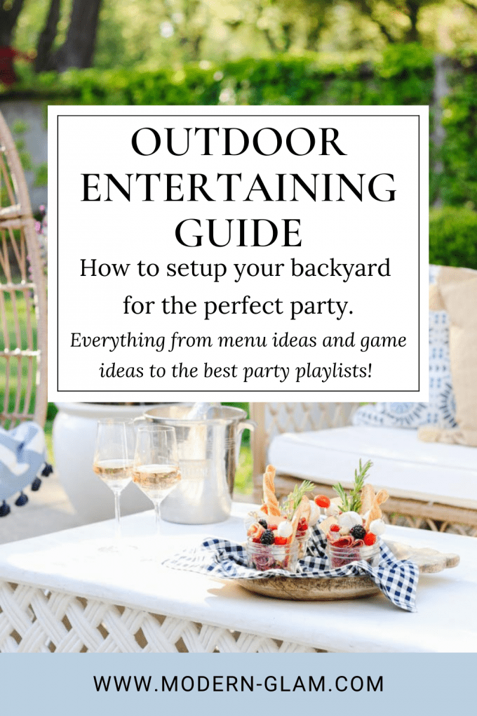 outdoor entertaining guide