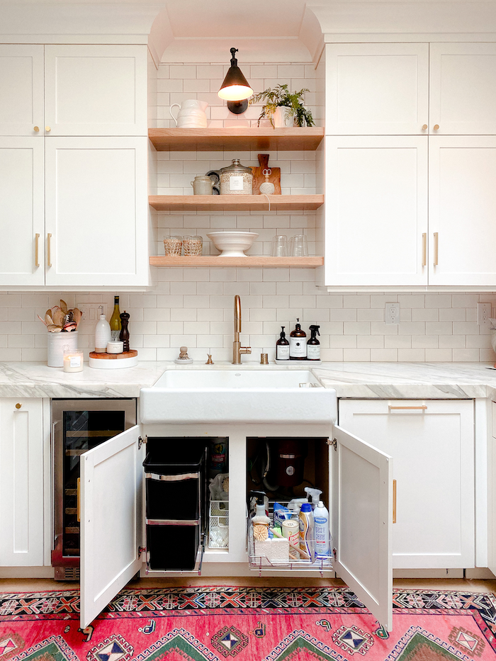 Wire Baskets Are Great Ways to Keep Your Bathroom and Kitchen Sink Cabinets  Organized