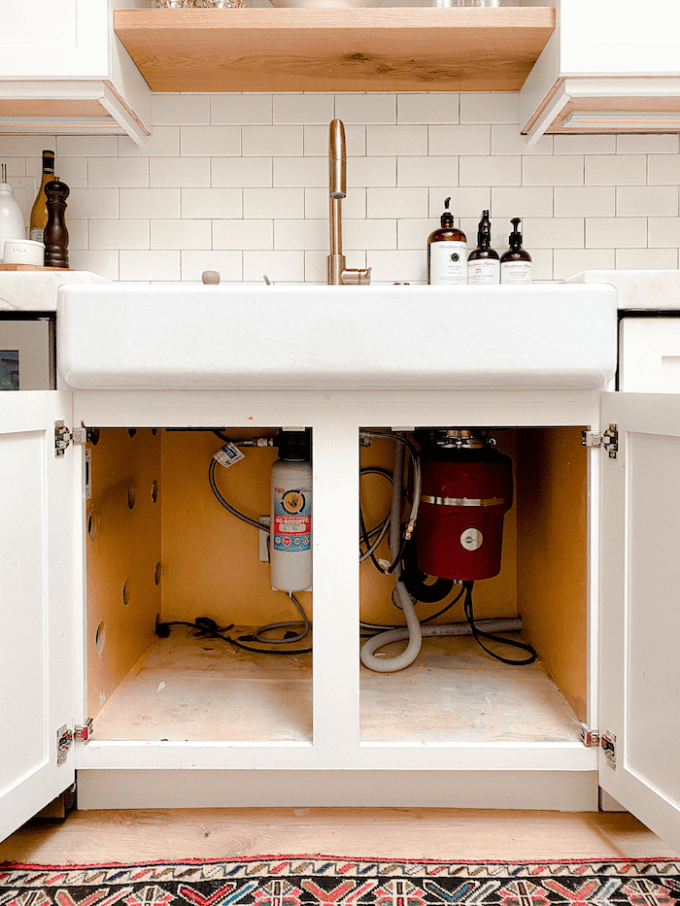 Under the Kitchen Sink Organization Ideas - Happy Happy Nester