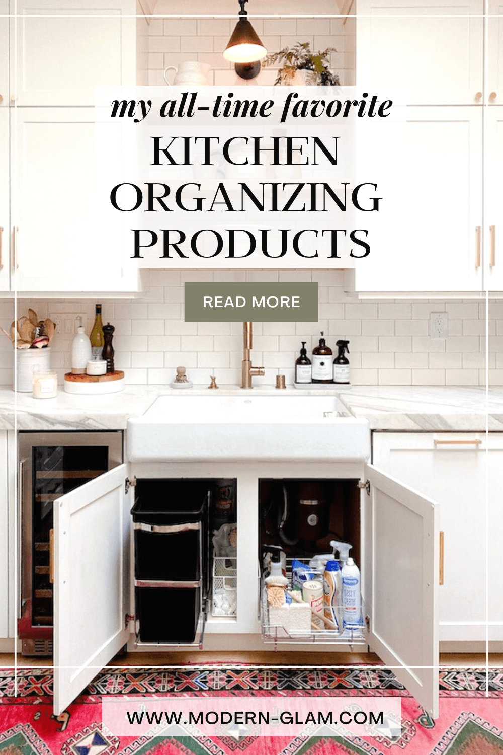 best kitchen organizing products via @modernglamhome