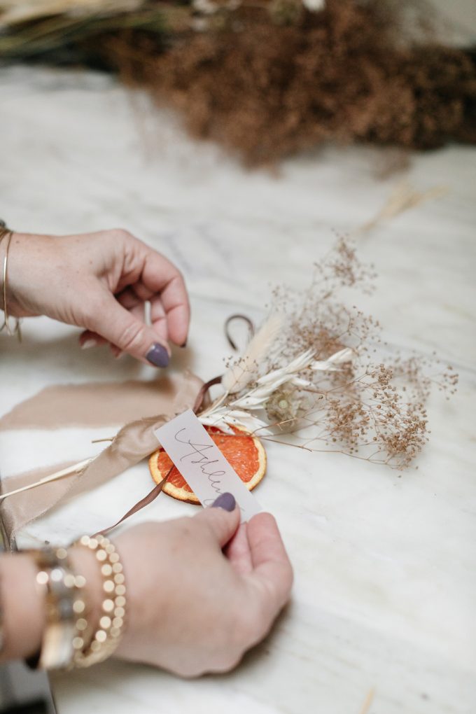 DIY Thanksgiving Place Cards