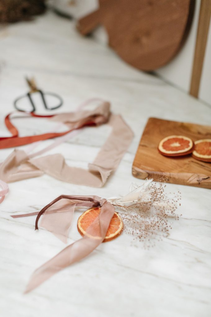 how to dry orange slices