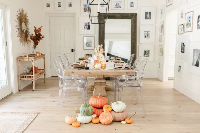 thanksgiving dining room