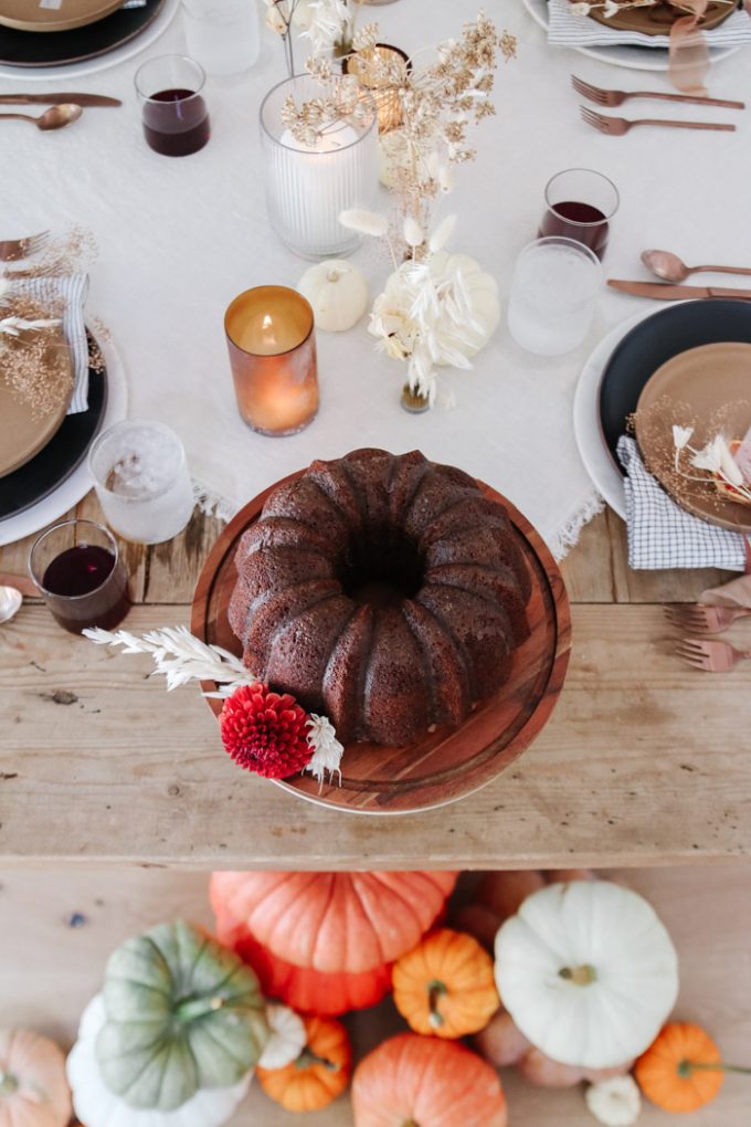 coffee lovers pumpkin cake